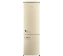 GORENJE ONRK193C Fridge Freezer - Cream
